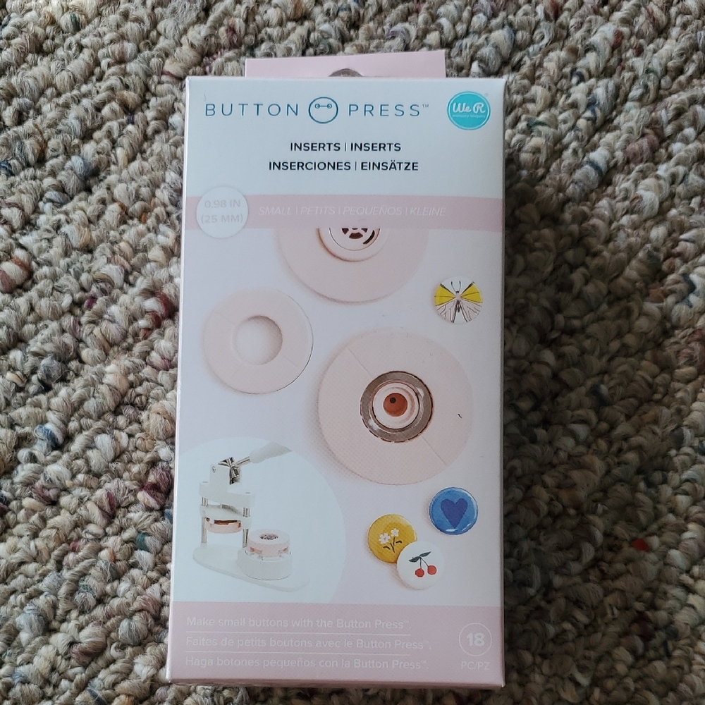 We R Memory Keepers Button Press Inserts - Small